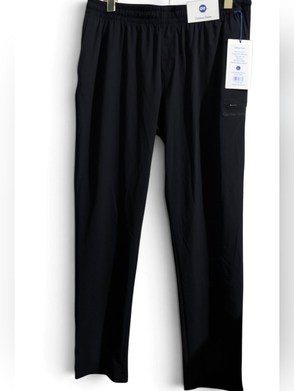 🏃♂️ Outdoor Voices Men's HiFlex Pant Black Large NWT
